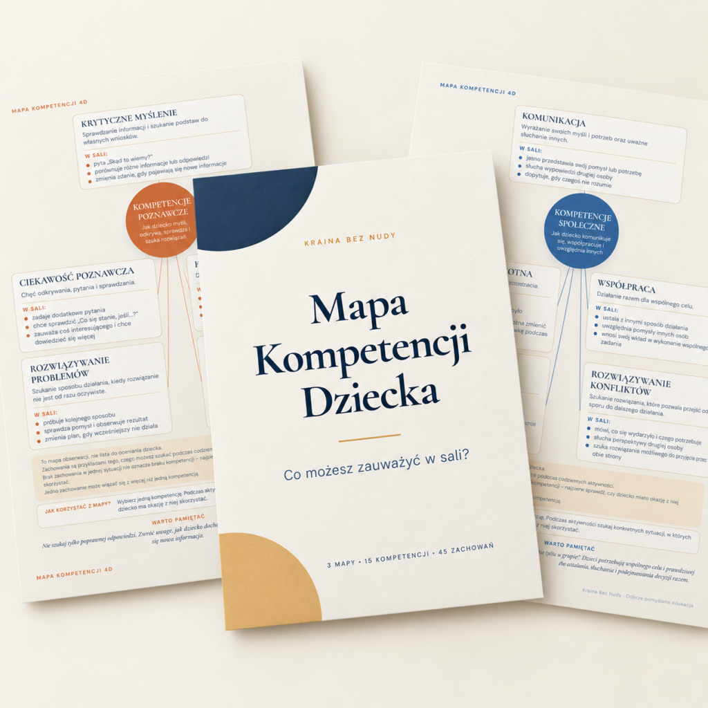 Mapa Kompetencji Dziecka – co możesz zauważyć w sali?
